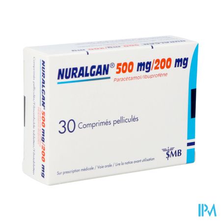 Nuralgan 500mg/200mg Comp Pell 30