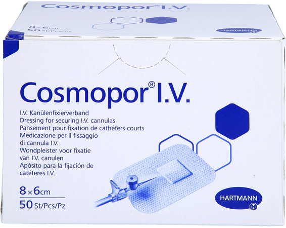 Hartmann Cosmopor I.v. 6x8cm 50 P/s 3
