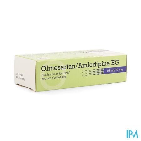 Olmesartan Amlodipine EG 40Mg/10Mg Film.Tabl  30