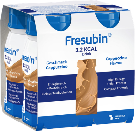 Fresubin 3.2 Kcal Drink Cappucino 4x125ml 3