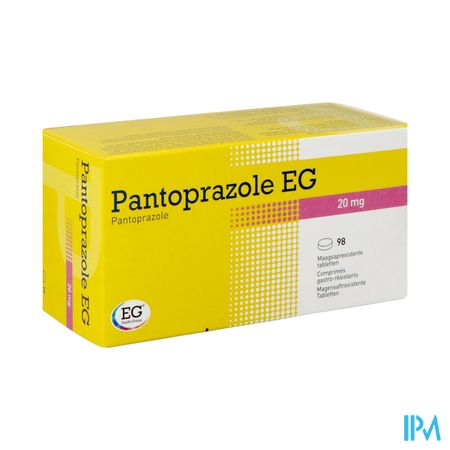 Pantoprazole Eg Pi Pharma 20mg Gast Tabl 98 Pip