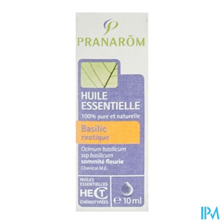 Basilicum Exotisch Ess Olie 10ml Pranarom 7