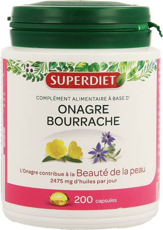 Superdiet Onagre Bourrache Caps 200 4