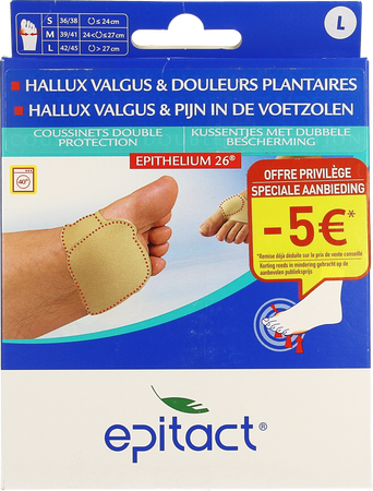 Epitact Kussentje Dubbele Bescherming l Promo -5€ 1