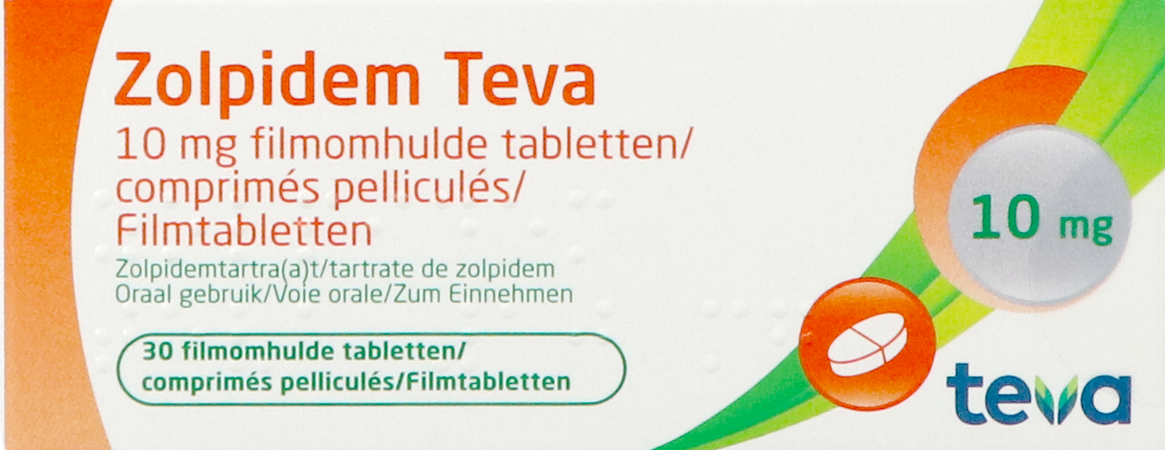 Zolpidem Teva Comp Pell 30 X 10mg 2