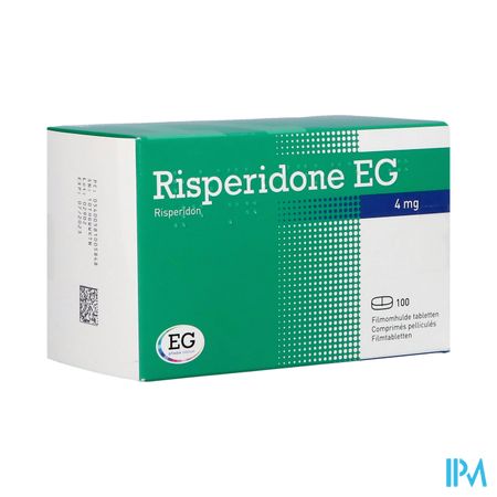 Risperidone EG Tabl 100 X 4 Mg