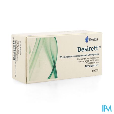 Desirett 75mcg Filmomh Tabl 6 X 28