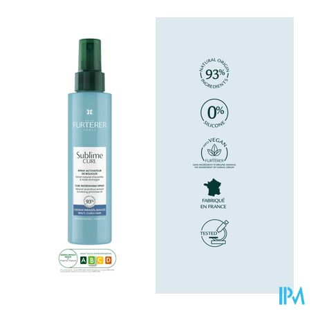 Furterer Sublime Curl Spray Krulversterk. 150ml Nf 12