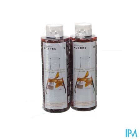 Korres Kh Shampoo Sunflower&tea 2x250ml Promo