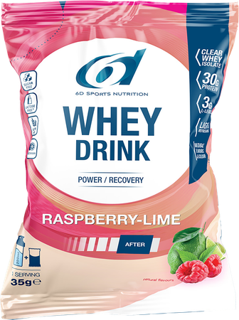 6d Whey Drink Raspberry&lime Pdr 8x35g 1