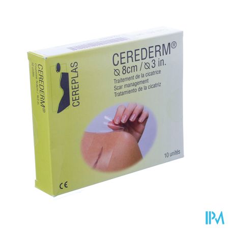 Cerederm Pans Silic Couronne Rond 8cm 10 4309680