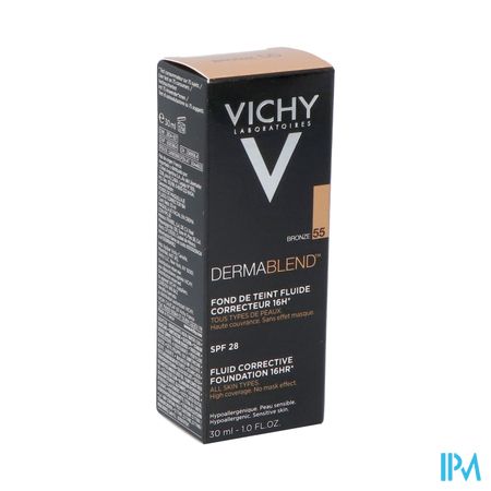 Vichy Fdt Dermablend Fluide 55 Bronze 30ml