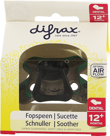 Difrax Fopspeen Dental Semi Filled +12m 346 16
