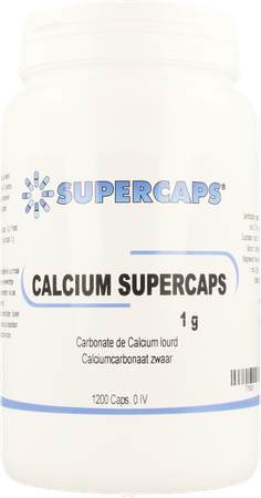 Calcium Carb. Supercaps Caps 1200x1000mg Ivoor 1
