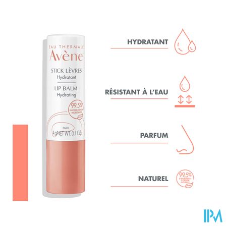 Avene Les Essentiels Hydraterende Lipstick 4g 6