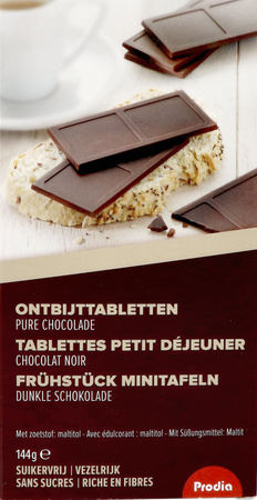Prodia Tablettes Petit Dej. Choco Noir144g Revogan 2