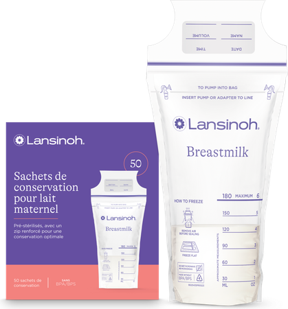 Lansinoh Bewaarzakjes Moedermelk 50 40056 18