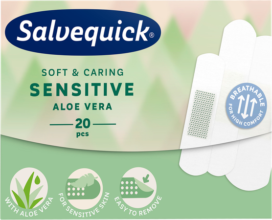 Salvequick Sensitive Aloe Vera 20 1
