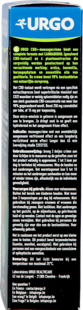 Urgo Creme Cbd+ Tube 50ml 7