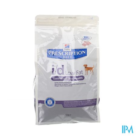Prescription Diet Canine I/d Low Fat 1,5kg 1
