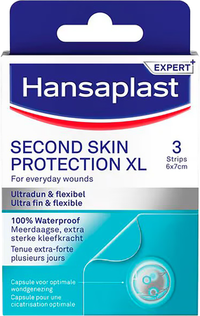 Hansaplast Second Skin Protection Xl 3 Strips 1