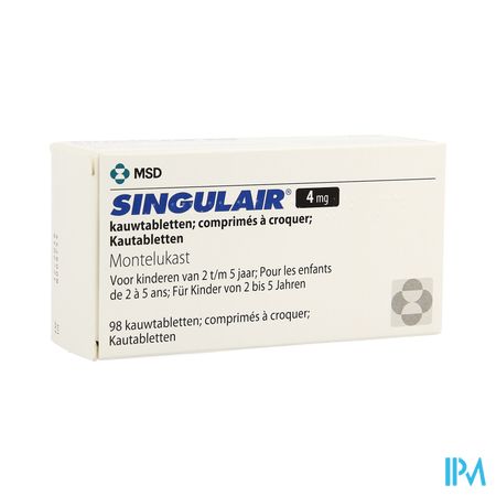 Singulair 4mg Kauwtabletten 98