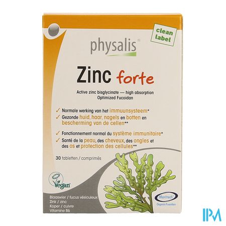Physalis Zinc Forte Comp 30 1