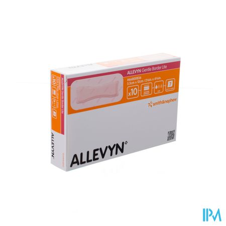 Allevyn Gentle Border Lite 5,5x12,0cm 10 66800836