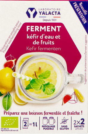 Yalacta Kefir Fermenten Water & Fruit Zakje 4 1