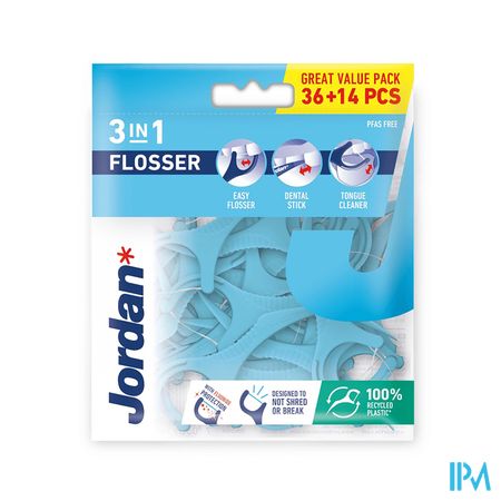 Jordan 3en1 Flosser Pvc 36