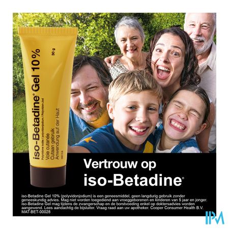 Iso Betadine Gel Tube 30g 10