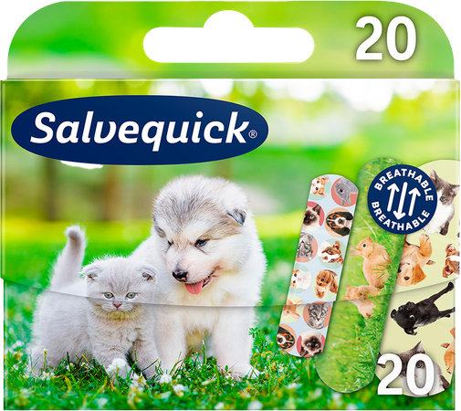 Salvequick Animal Planet Pleisters 20 1