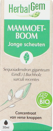 Herbalgem Mammoetboom Bio 30ml 3