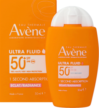 Avene Zon Spf50+ Ultra Fluid Eclat Radiance 50ml 7