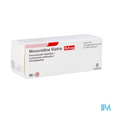 Moxonidine Viatris 0,4mg Filmomh Tabl 98