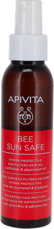 Apivita Hydra Protective Sun Filter Hair Oil 100ml 2