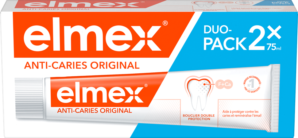 Elmex A/caries Original Tandpasta 2x75ml 4