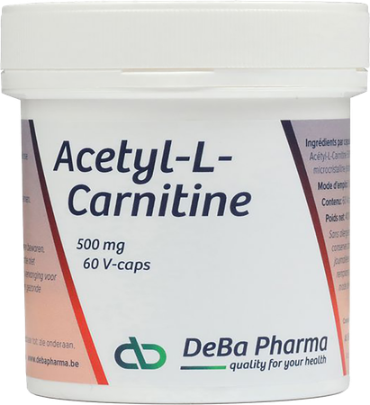 Acetyl-l-carnitine Caps 60x500mg Deba 4