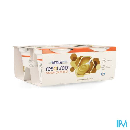 Resource Dessert Gourmand Cafe 4x125g