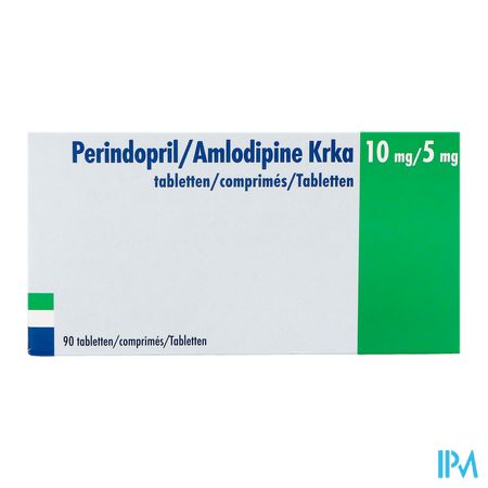Perindopril/amlodipine Krka 10mg/5mg Comp 90 3