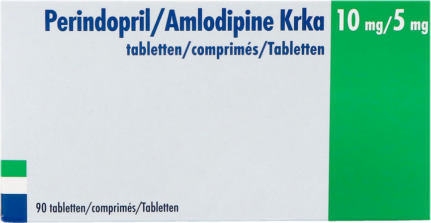 Perindopril/amlodipine Krka 10mg/5mg Comp 90 3