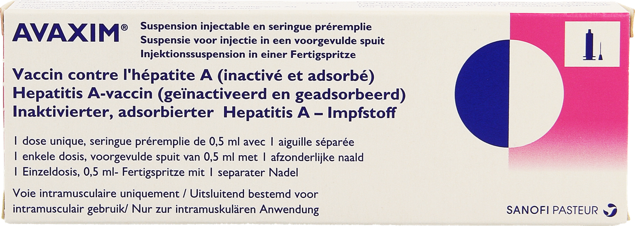 Avaxim 160ie Spuit Inj 0,5ml 1 Dosis 1