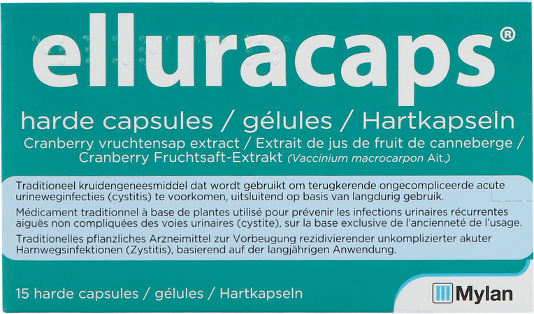 Elluracaps Harde Caps 15 X 36mg Hdpe 1