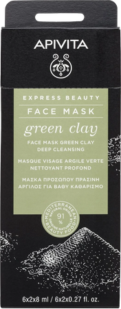 Apivita Express Beauty Masker Groene Klei 1