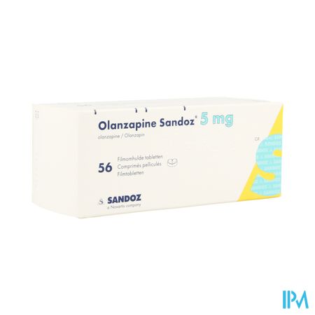 Olanzapine 5mg Sandoz Filmom Tabl 56