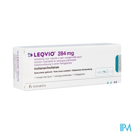 Leqvio 284mg Sol Inj Seringue Preremplie 1