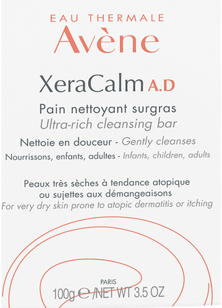 Avene Xeracalm Ad Pain Nettoyant Surgras 100g 4