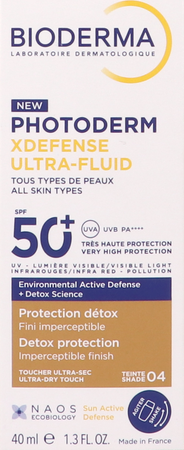 Bioderma Photoderm Xdefense Ultrafl.spf50+ 04 40ml 8