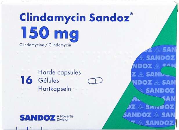 Clindamycin 150mg Sandoz Caps Dur 16x150mg 2