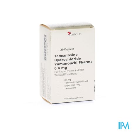 Tamsulosine Hcl Yamanouchi Caps 30x0,4mg 2